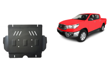 Acier plaque couvercle cache protection moteur Toyota Hilux Revo (2016-2021)