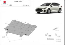 Acier plaque couvercle cache protection moteur Suzuki Swace (2020-2026)