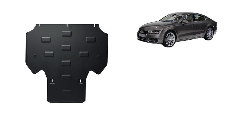 Acier plaque couvercle cache protection boîte de vitesses Audi A7 (2011-2018)