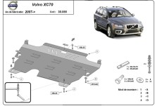 Acier plaque couvercle cache protection moteur Baic Beijing X75 (2007-2016)