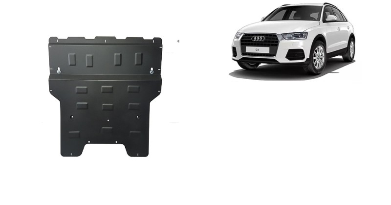 Acier plaque couvercle cache protection moteur Audi Q3 (2011-2018)