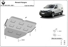Aluminium Osłona pod silnik Renault Kangoo (2021-2026)