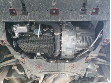 Aluminium plaque couvercle cache protection moteur Toyota Proace (2016-2026)