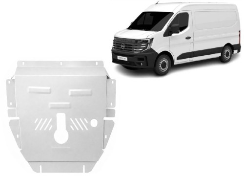Stalowa Osłona pod silnik Nissan Interstar Aluminium (2024-2026)