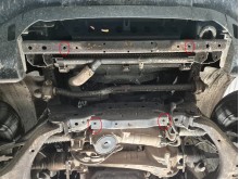 Acier plaque couvercle cache protection de radiateur Isuzu D-Max (2019-2026)