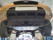 Acier plaque couvercle cache protection moteur Hyundai ix55 (2009-2015)