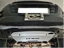 Acier plaque couvercle cache protection de radiateur Isuzu D-Max (2019-2026)