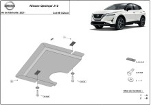 Aluminium - Osłona dyferencjału Nissan Qashqai (2021-2026)