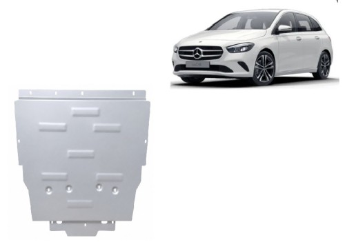 Stalowa Osłona pod silnik aluminium Mercedes B-Classe (2018-2026)