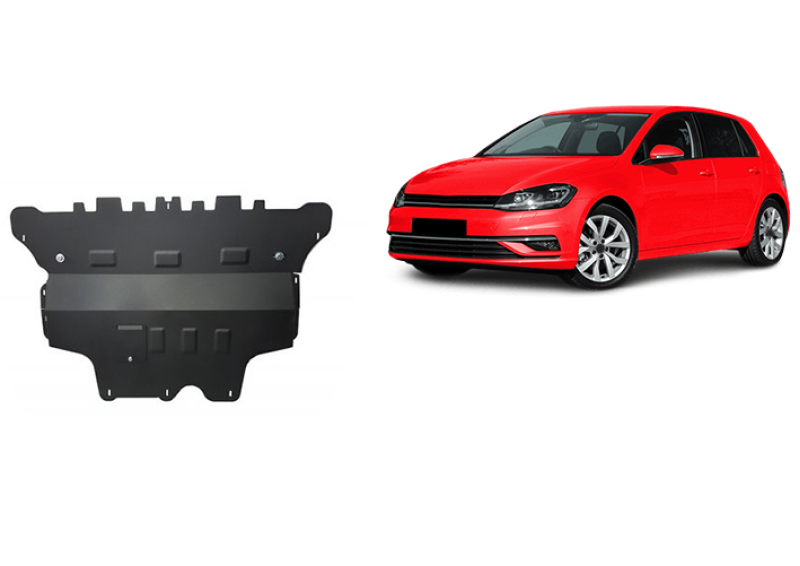 Acier plaque couvercle cache protection moteur VW Golf 4 (2012-2020)