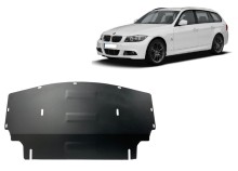 Acier plaque couvercle cache protection de radiateur BMW Seria 3 (2004-2013)