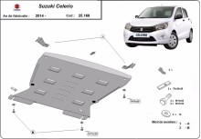 Stalowa Osłona pod silnik Suzuki Celerio (2014-2026)