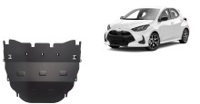 Acier plaque couvercle cache protection moteur Toyota Yaris - essence (2021-2026)