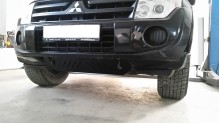 Acier plaque couvercle cache protection moteur Mitsubishi Shogun (2007-2021)