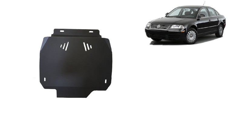 Acier plaque couvercle cache protection boîte de vitesses Volkswagen Passat (1997-2005)