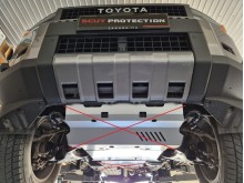 Aluminium Osłona pod silnik Toyota Land Cruiser 250 (2024-2026)