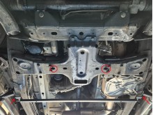 Acier plaque couvercle cache protection moteur Volkswagen Amarok (2016-2022)