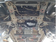 Acier plaque couvercle cache protection moteur Suzuki Ignis (2005-2019)