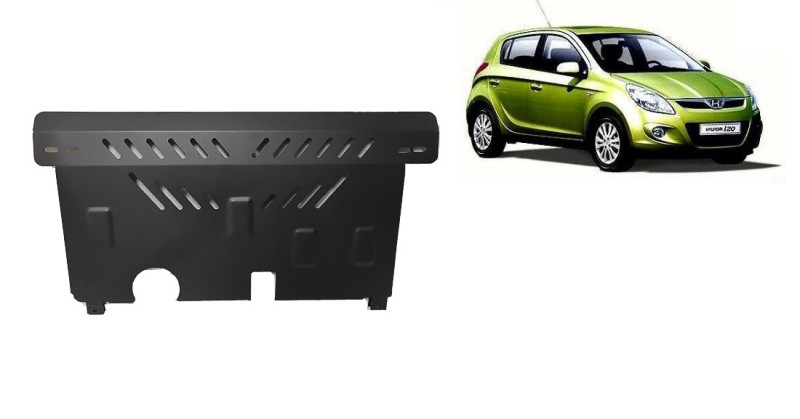 Acier plaque couvercle cache protection moteur Hyundai i 20 (2009-2014)