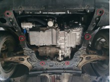Acier plaque couvercle cache protection moteur Ford Kuga (2019-2026)