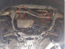 Acier plaque couvercle cache protection moteur Audi TT (1998-2006)