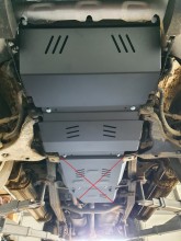 Acier plaque couvercle cache protection moteur Mitsubishi Colt (2008-2016)