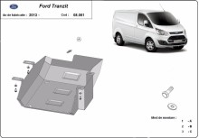 Acier plaque couvercle cache protection de AdBlue Ford Transit Custom (2013-2020)