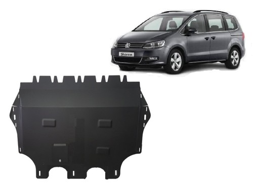 Stalowa Osłona pod silnik Volkswagen Sharan - Webasto (2010-2022)