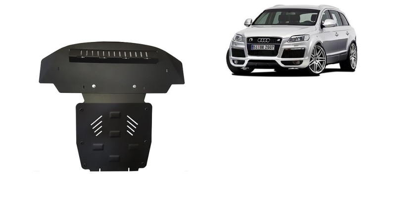 Acier plaque couvercle cache protection moteur Audi Q7 (2006-2015)