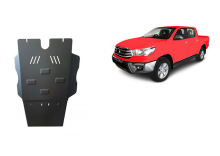 Stalowa Osłona skrzyni biegów oraz filtr cząstek stałych Toyota Hilux (2004-2015)