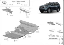 Aluminium Osłona pod silnik Toyota Land Cruiser 150 (2009-2023)