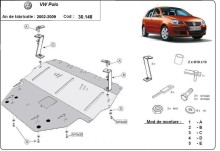 Acier plaque couvercle cache protection moteur électrique avant Tesla Modèle Y AWD (2002-2009)
