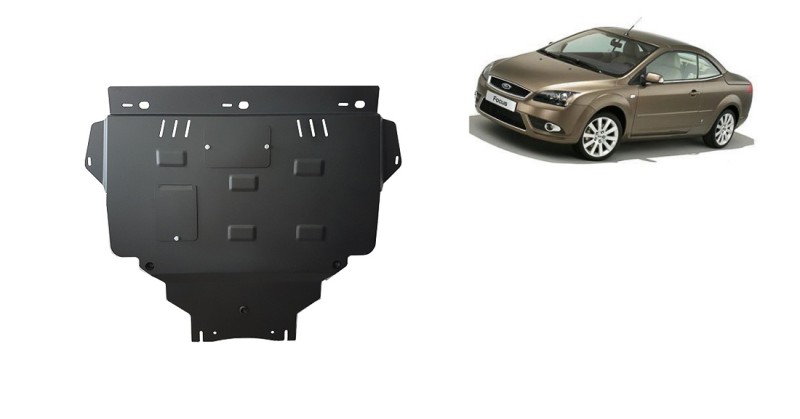 Acier plaque couvercle cache protection moteur Ford Focus 2 (2004-2010)