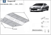 Acier plaque couvercle cache protection moteur Peugeot 5008 (2004-2011)