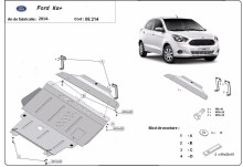 Stalowa Osłona pod silnik Ford KA+ (2014-2020)