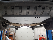 Aluminium plaque couvercle cache protection moteur Ford Focus (2010-2018)