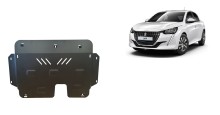 Acier plaque couvercle cache protection moteur Peugeot 508 (2019-2026)