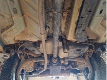 Acier plaque couvercle cache protection de différentiel Fiat Panda 4x4 (2003-2012)