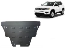 Acier plaque couvercle cache protection moteur Jeep Compass (2017-2026)