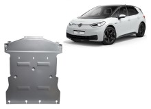 Aluminium plaque couvercle cache protection moteur Volkswagen ID (2019-2026)