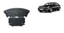 Acier plaque couvercle cache protection moteur Mercedes E-Classe W124 (2009-2016)