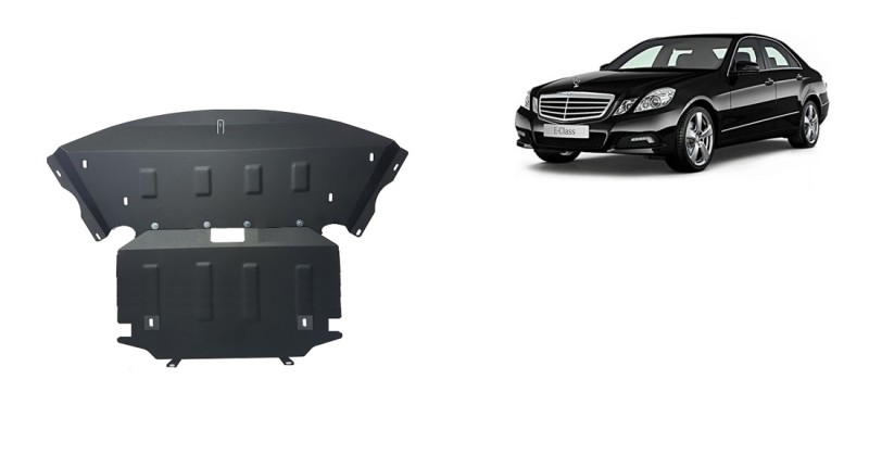 Acier plaque couvercle cache protection moteur Mercedes E-Classe W124 (2009-2016)