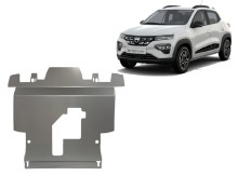 Aluminium plaque couvercle cache protection moteur Dacia Spring (2021-2026)