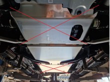 Stalowa Osłona skrzyni biegów Volkswagen Amarok - Aluminium (2022-2026)