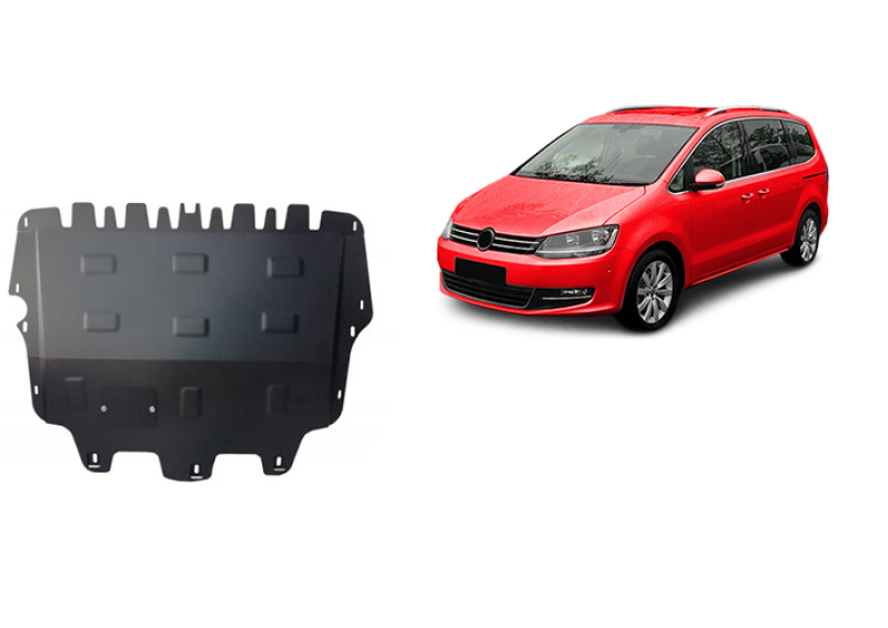 Acier plaque couvercle cache protection moteur Volkswagen T-Roc - automatique (2010-2022)