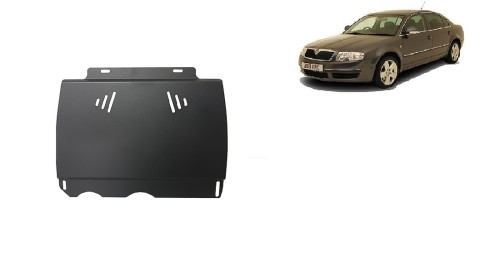 Acier plaque couvercle cache protection boîte de vitesses Skoda Superb (2001-2008)