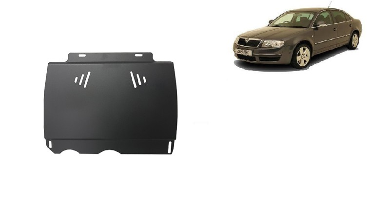 Acier plaque couvercle cache protection boîte de vitesses Skoda Superb (2001-2008)