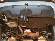 Acier plaque couvercle cache protection de AdBlue Dacia Duster (2018-2024)