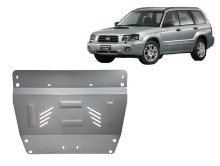 Aluminium plaque couvercle cache protection moteur Subaru Forester (2002-2008)