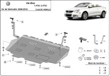 Aluminium plaque couvercle cache protection moteur Volkswagen Eos (2006-2015)